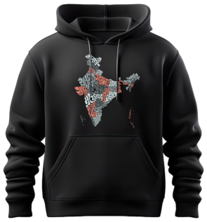 India Map_Black